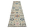 12 Ft Silver Gray Aryana Afghan Hand Knotted Veg Dye Wool Runner Rug